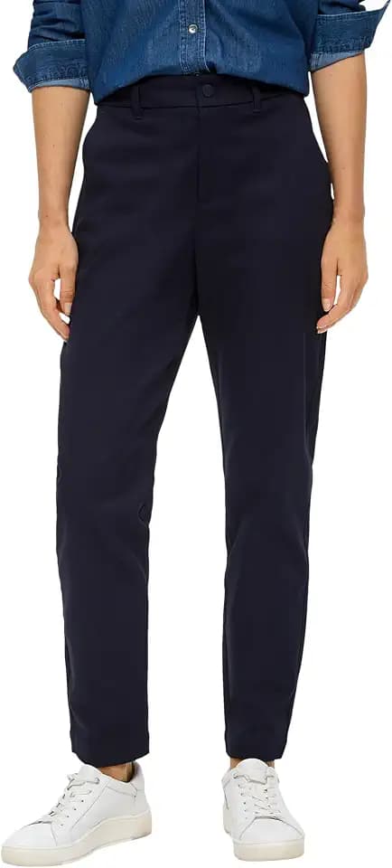 s.Oliver Elastische Hose mit Tapered Leg