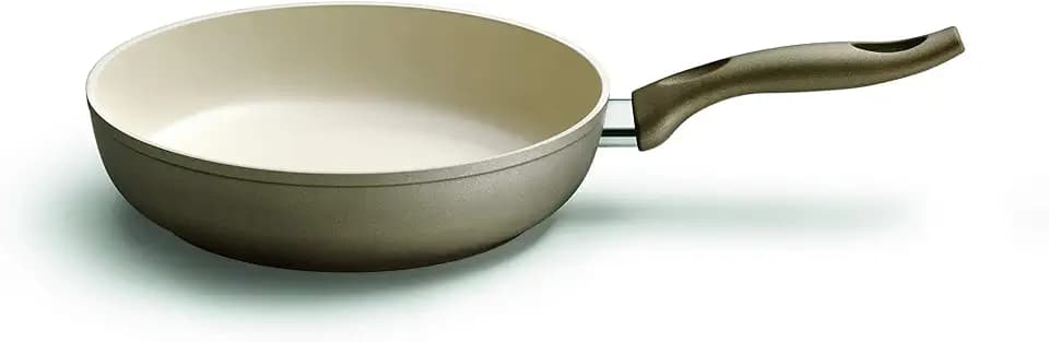 Kelomat, 3528-364, Pfanne rund 26cm, CERAMIC INDUKTION BRONZE, Durchmesser 26 cm, Edelstahl, Keramikbeschichtung, bronze