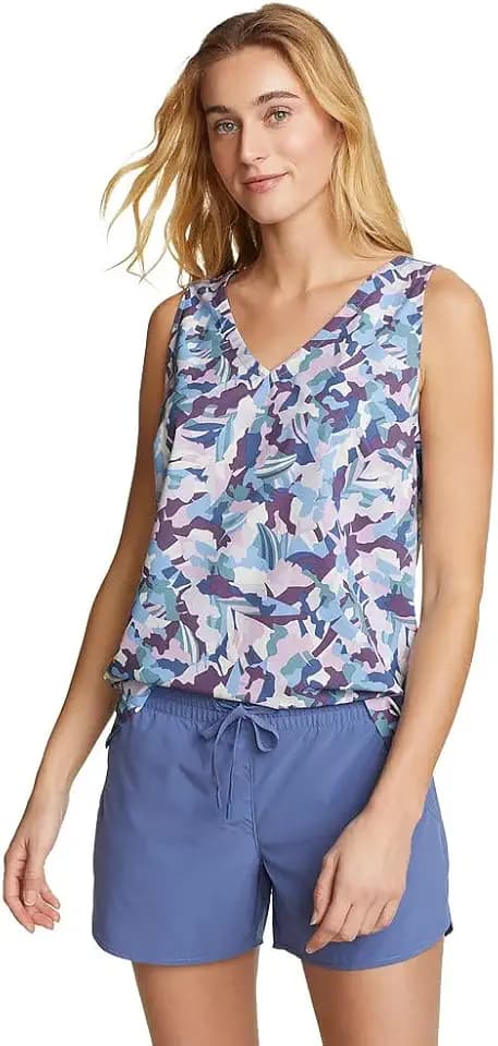 Eddie Bauer Women's Departure V-Neck Tank Print