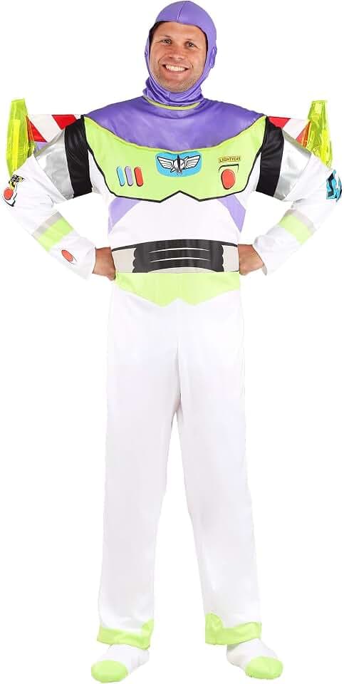 Disguise Men's Disney Pixar Toy Story and Beyond Buzz Lightyear Deluxe Costume