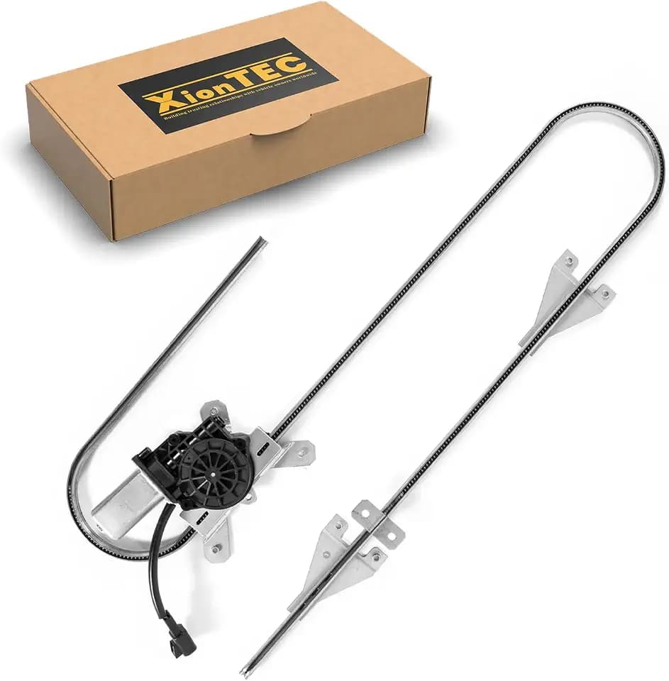 Front Passenger Side Power Window Regulator with Motor (2-Pin)