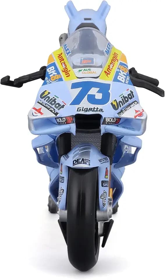 Maisto – Gresini Team 2025 Alex Marquez #73, Diecast-Motorrad im Maßstab 1:18, ab 3 Jahren
