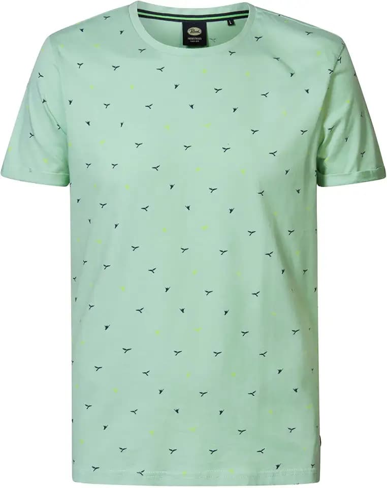 Petrol Men T-Shirt SS AOP für Herren, Pistazie, XL