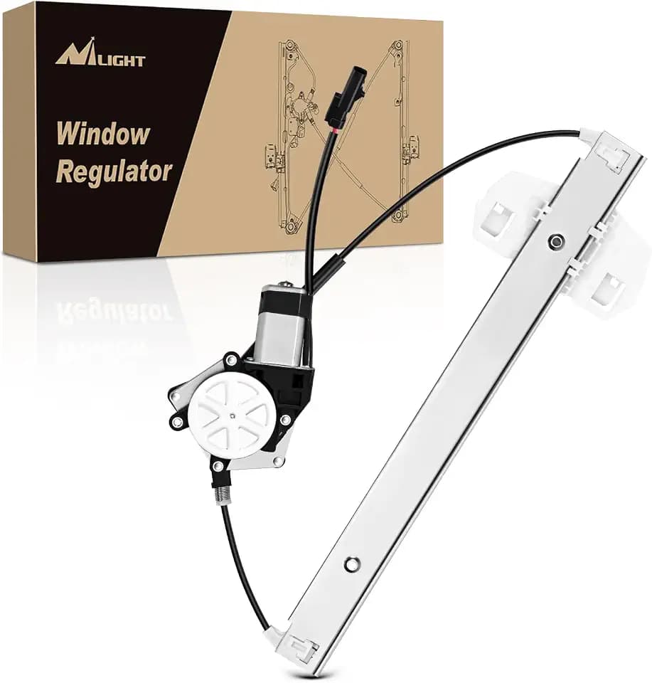 Nilight 748-912 Window Regulator and Motor for Jeep Wrangler 2007-2018