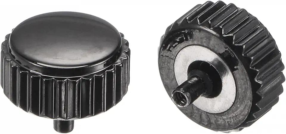 sourcing map Krone Ansehen SUS304 Kopf Kurzer Stiel Uhr Ersatz 6 x 7 mm 2 Stück
