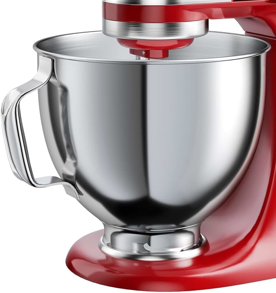 Edelstahl-Rührschüssel für KitchenAid 4,5–5 Quart
