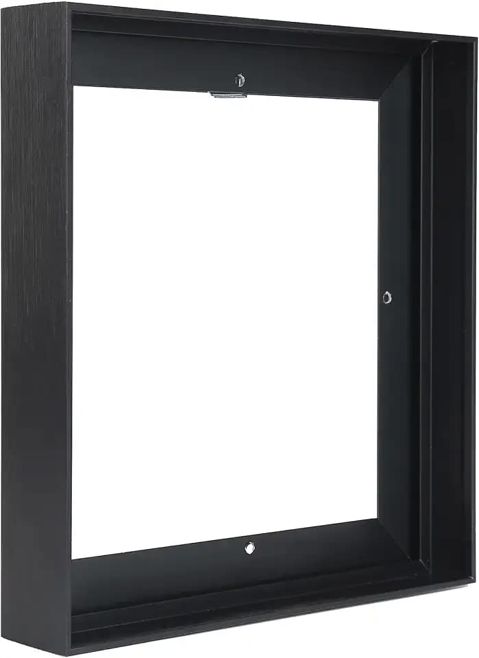 Metal DIY 24x48 Canvas Frame for 1-1.25" Deep(24x48,Black)