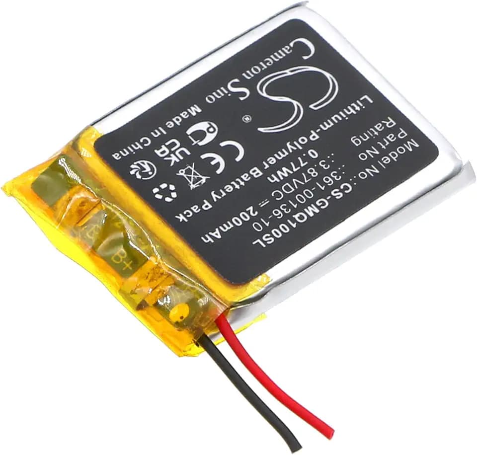 TCTK Akku 200mAh Kompatibel mit [Garmin] Venu SQ Music, Venu SQ2 Music Ersetzt 361-00136-10, 361-00136-20, 361-00136-21 FBA