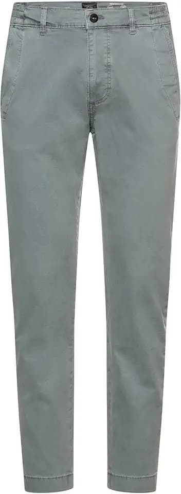 camel active Herren Chinohose aus Baumwolle mit elastischem Bund Regular Fit