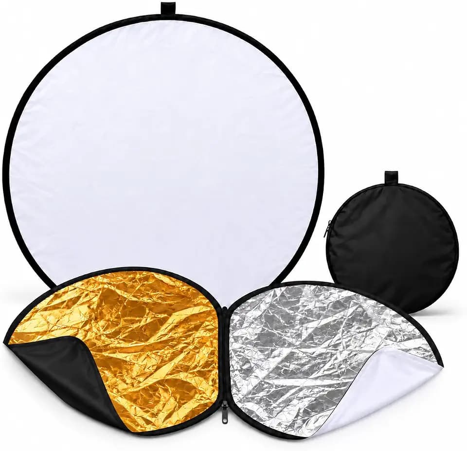 5 in 1 Reflector Photography, 43 Inch/110cm Light Reflector Photography