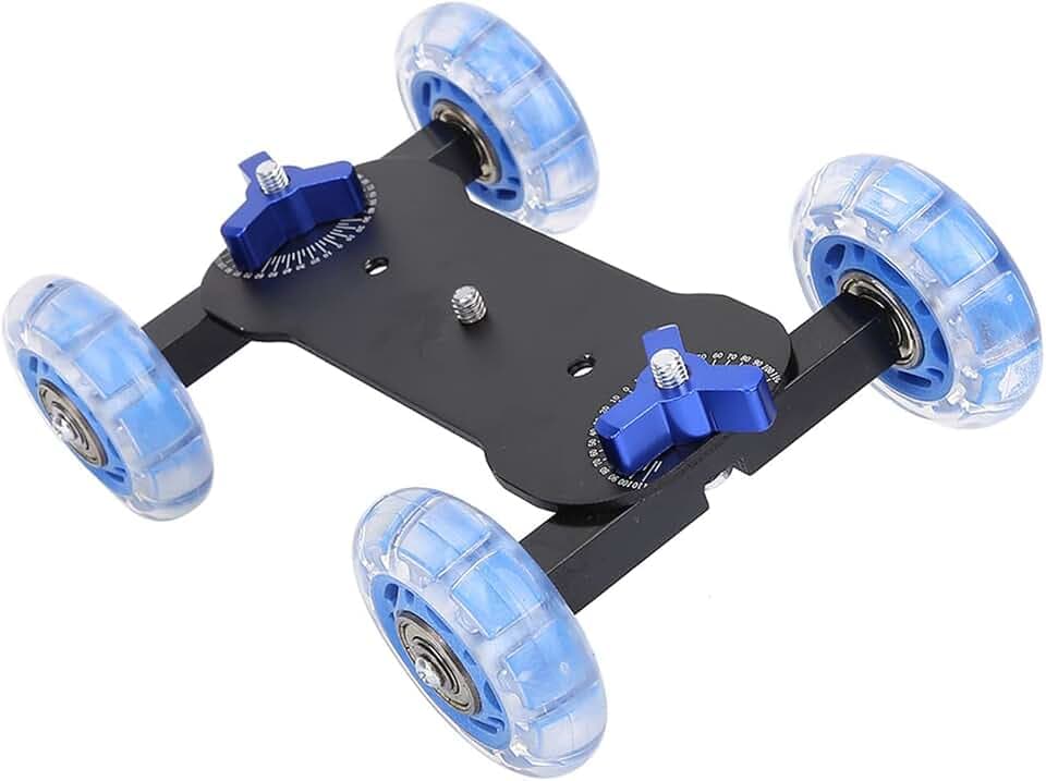 Kamera Dolly Skater 10 kg Lastschienenrolle Rollschieber für DSLR-Kameravideo