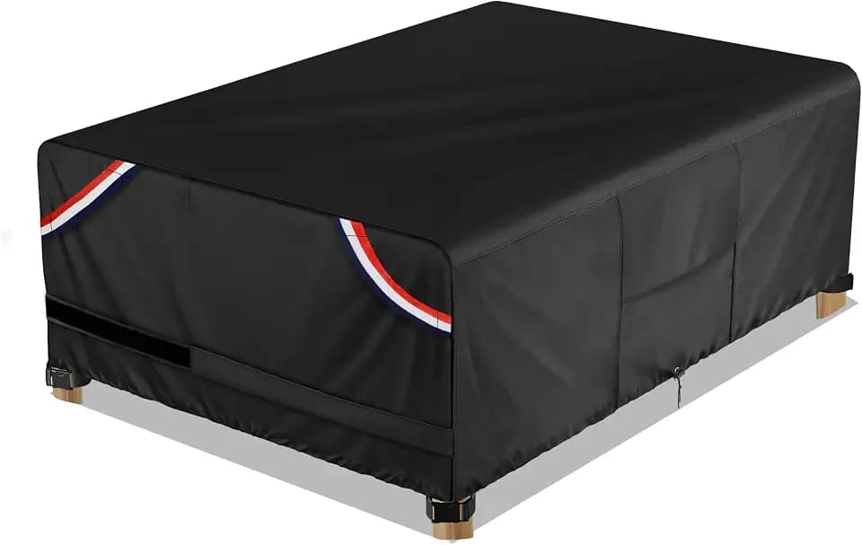 KylinLucky Outdoor Patio Coffee Table Covers 54 x 27 inch Waterproof