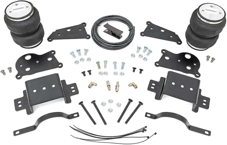 Rough Country Air Spring Kit for Ram 2500 (2014-2023) - Minimizes Trailer Sway, Prevents Bottoming Out