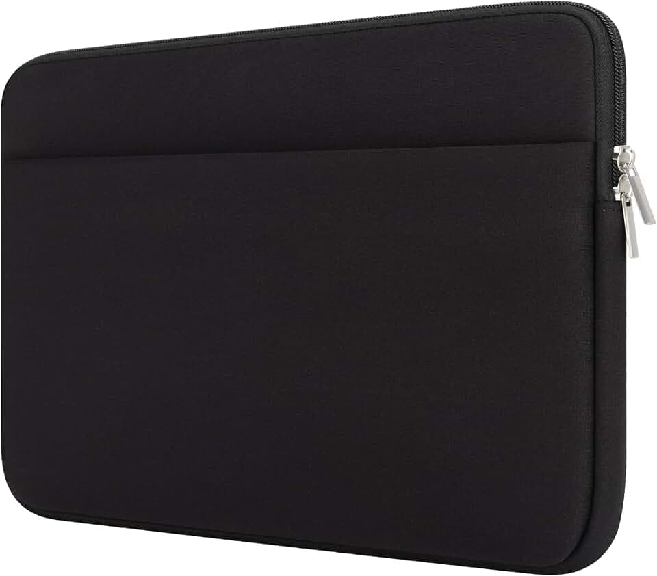 Laptop Hülle Tasche Kompatibel mit 15 bis 16 Zoll MacBook HP Acer Asus Notebook mit Reißverschluss Zubehörtasche Gepolstert Laptophülle Sleeve Case Schützend für 15" bis 16" Laptop