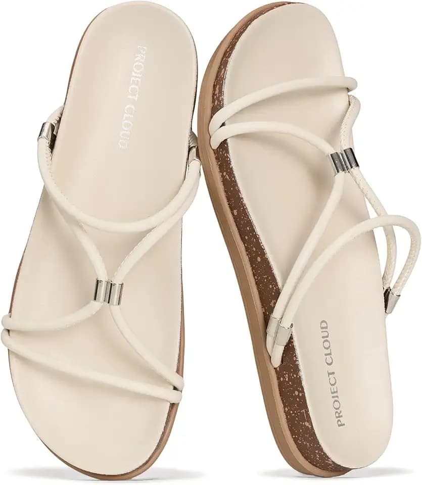 Project Cloud Non-Slip Summer Slides for Women & Lightweight Womens Sandals