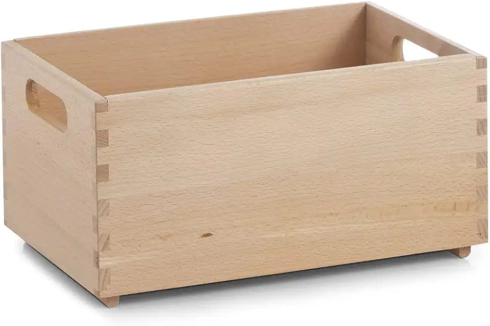 Zeller 13306 Allzweckkiste, Buche lackiert 30 x 20 x 15 cm