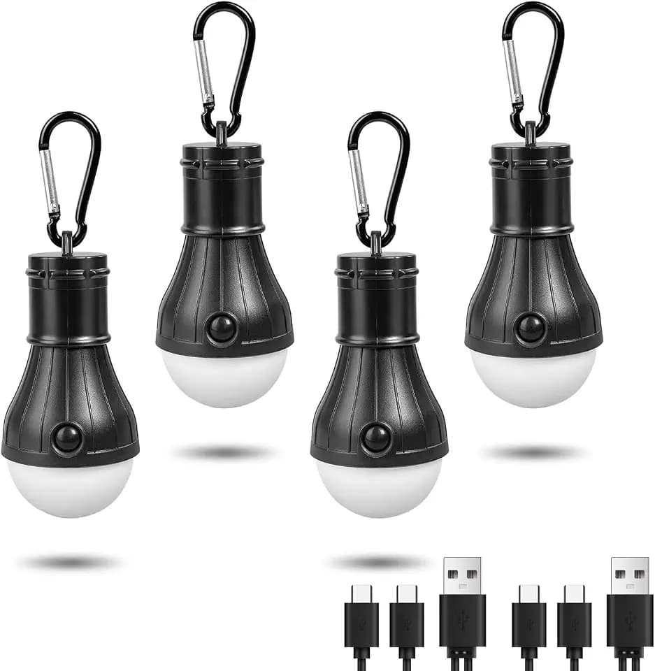 Jarxin Led Camping Lantern USB Rechargeable,Outdoor Tent Lights