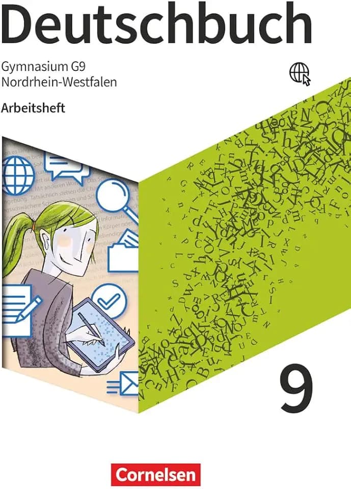 Deutschbuch Gymnasium - Nordrhein-Westfalen - Ausgabe 2019 - 9. Schuljahr: Arbeitsheft mit Lösungen und Erklärfilmen