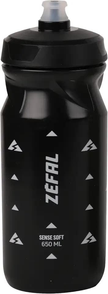 ZEFAL Sense Soft 65 Wasserflasche, Black, 650 ml