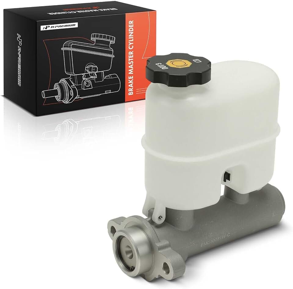 A-Premium Brake Master Cylinder with Reservoir and Sensor