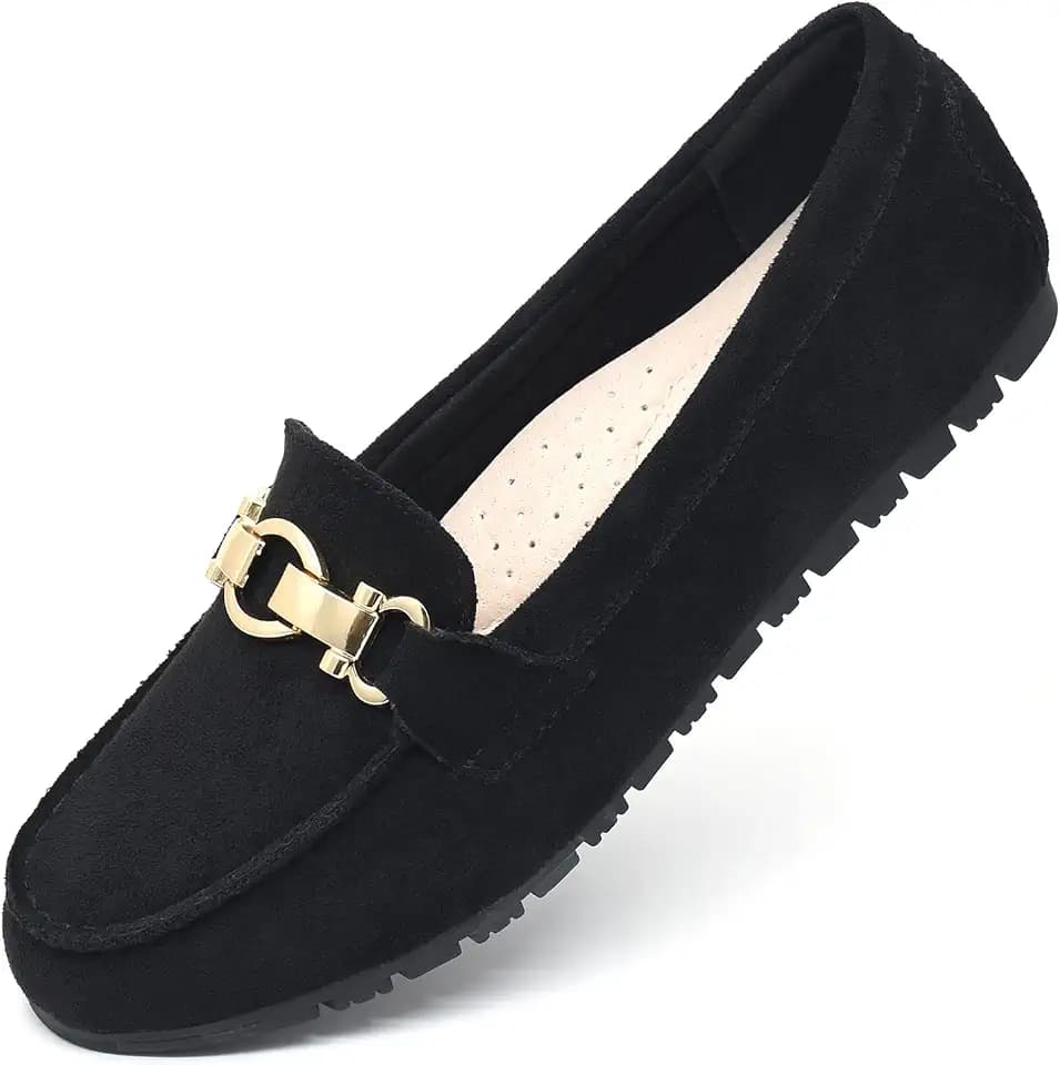 Cvistpieo Loafers for Women Business Casual Shoes Comfortable & Lightweight Penny Loafers Slip On Work Flats