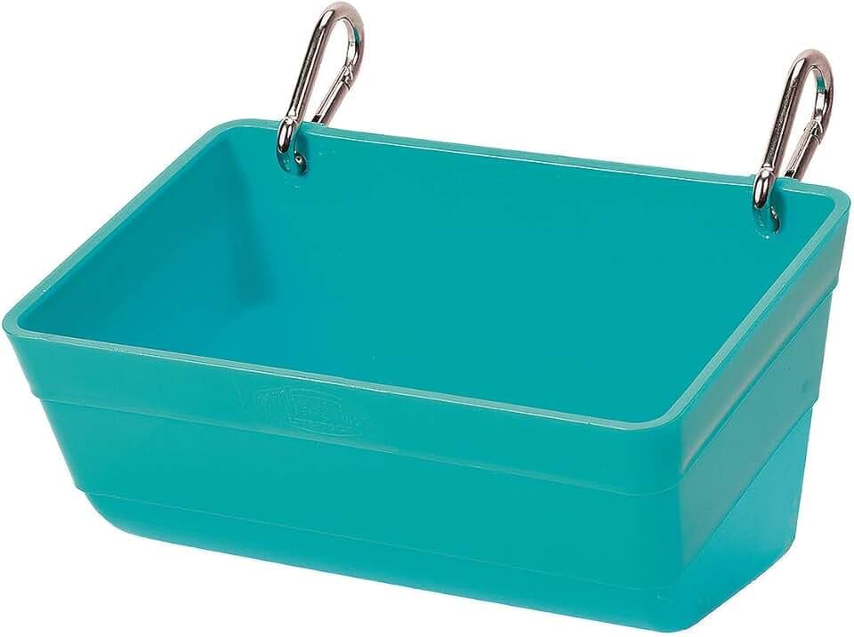 Small Animal Feeder, 3 Quart, Teal, Model: 70400-34-49