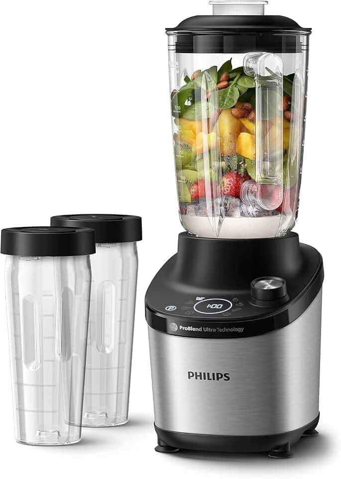Philip Standmixer 7000 Serie, Edelstahl, 1.500 W