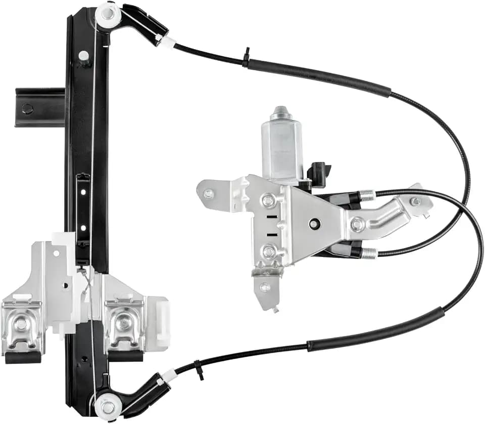 Obaee 748-229 Rear Right Passenger Side Power Window Lift Regulator with Motor Compatible with Chevrolet Tahoe GMC Yukon Cadillac Escalade 2000-2006