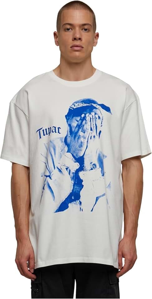 Mister Tee Herren 2Pac Me Against the World Oversize Tee