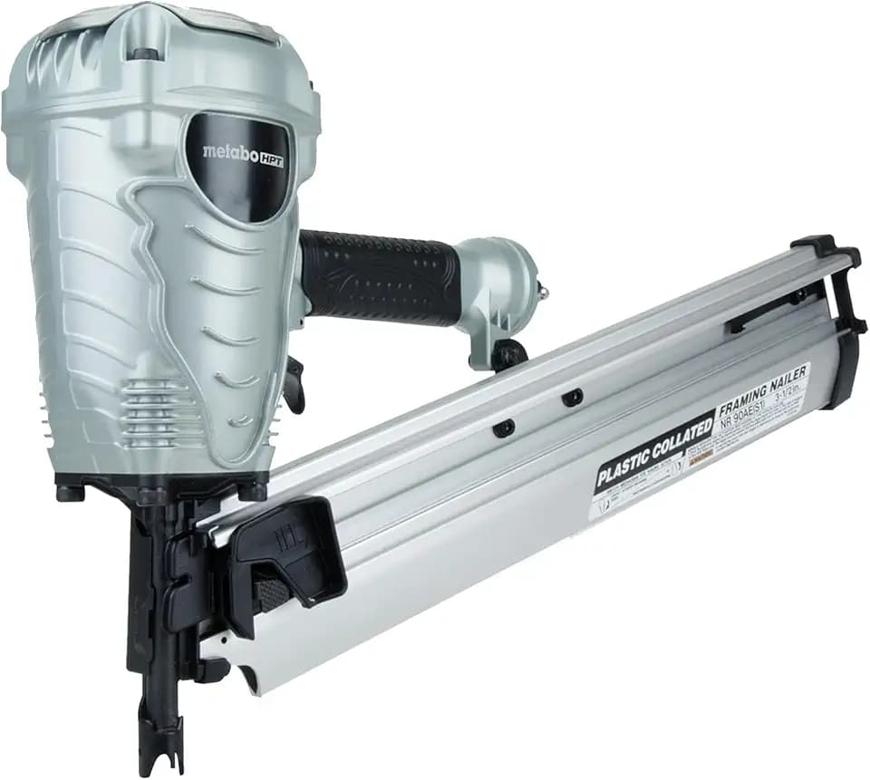 Metabo HPT Framing Nailer, 21° Plastic Collated 2-3.5in, NR90AES1