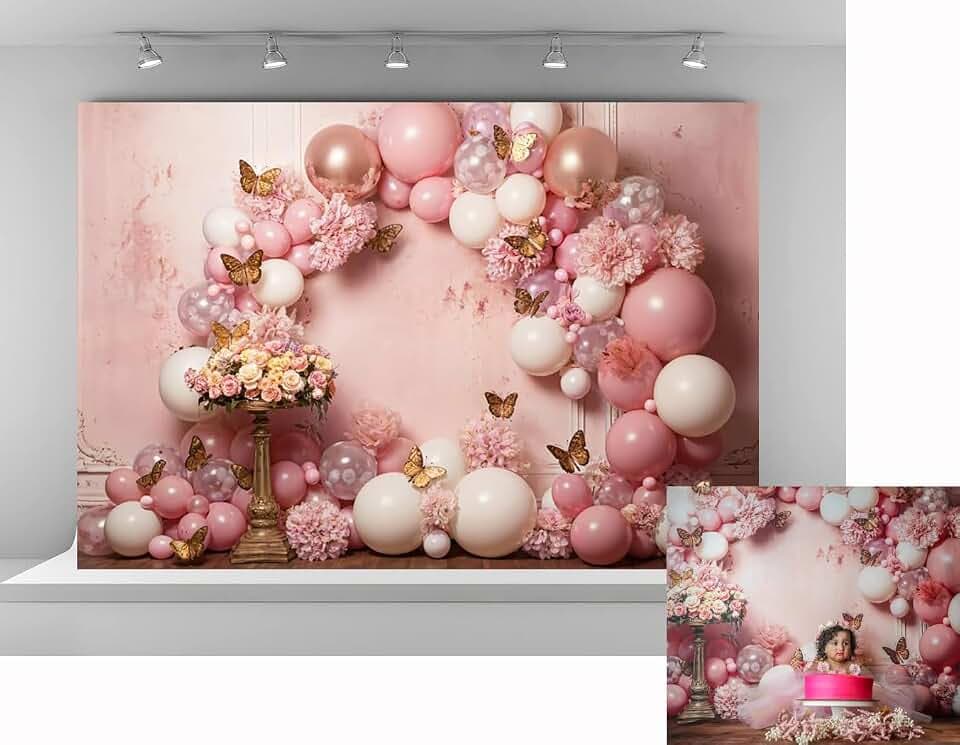 Kate 7x5ft Sweet 1st Birthday Backdrops for Photography