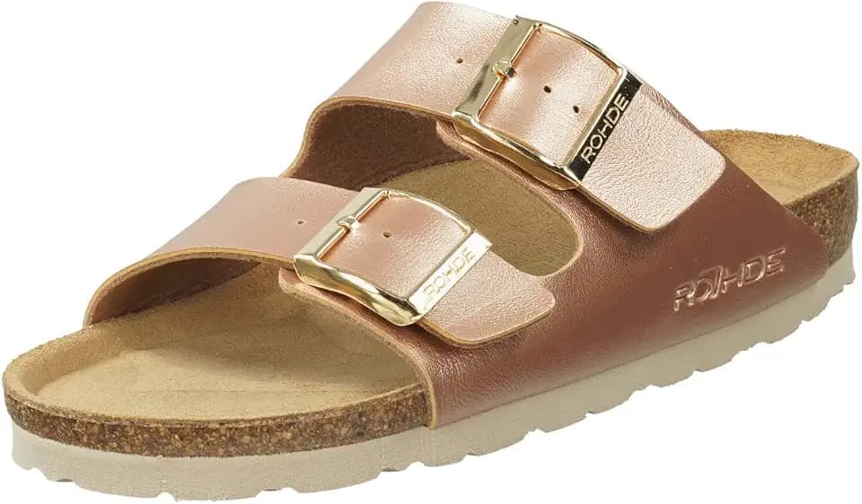 Rohde ALBA Damen, Frauen, Pantoletten, Slipper,Slides,Sandalen,Sommerschuhe,Freizeitschuhe