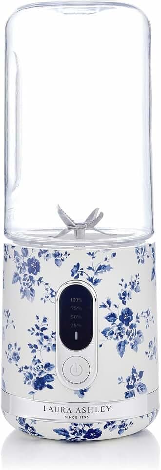 Laura Ashley China Rose Portable Blender, Smoothie Maker