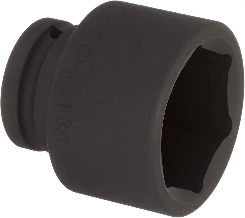 SUNEX Tools 3/4 in. Drive 1-3/4 in. 6-Point Deep Impact Socket, CR-MO Steel, Model 456D