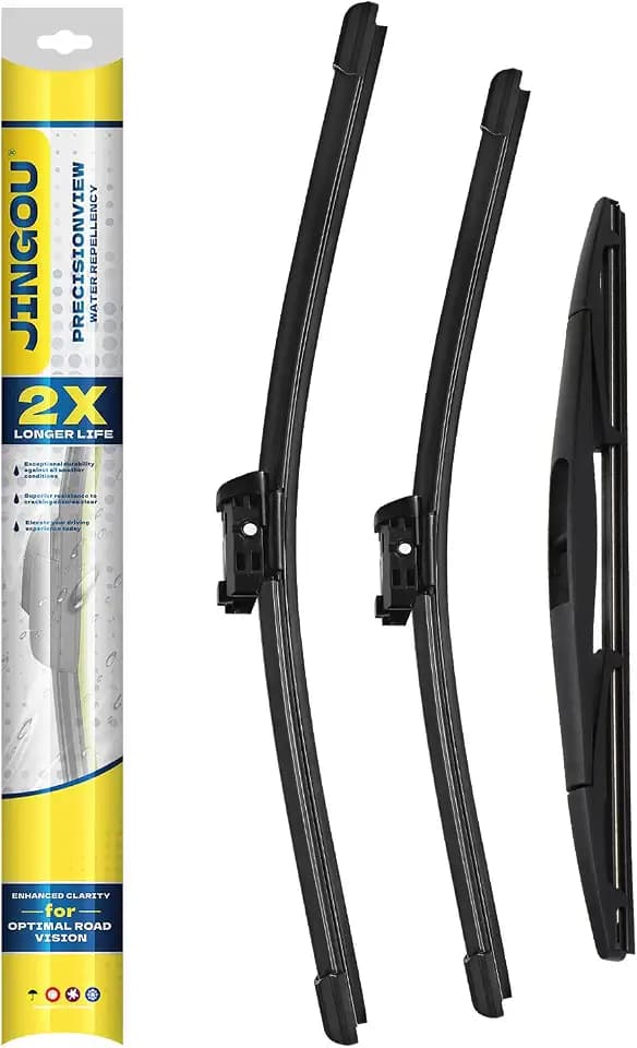 3 Wiper Blades Sets,Compatible with Subaru Outback 2020-2024,Automotive Replacement Windshield Wiper Blade - 26"/18"/16" (Set of 3) Top Lock