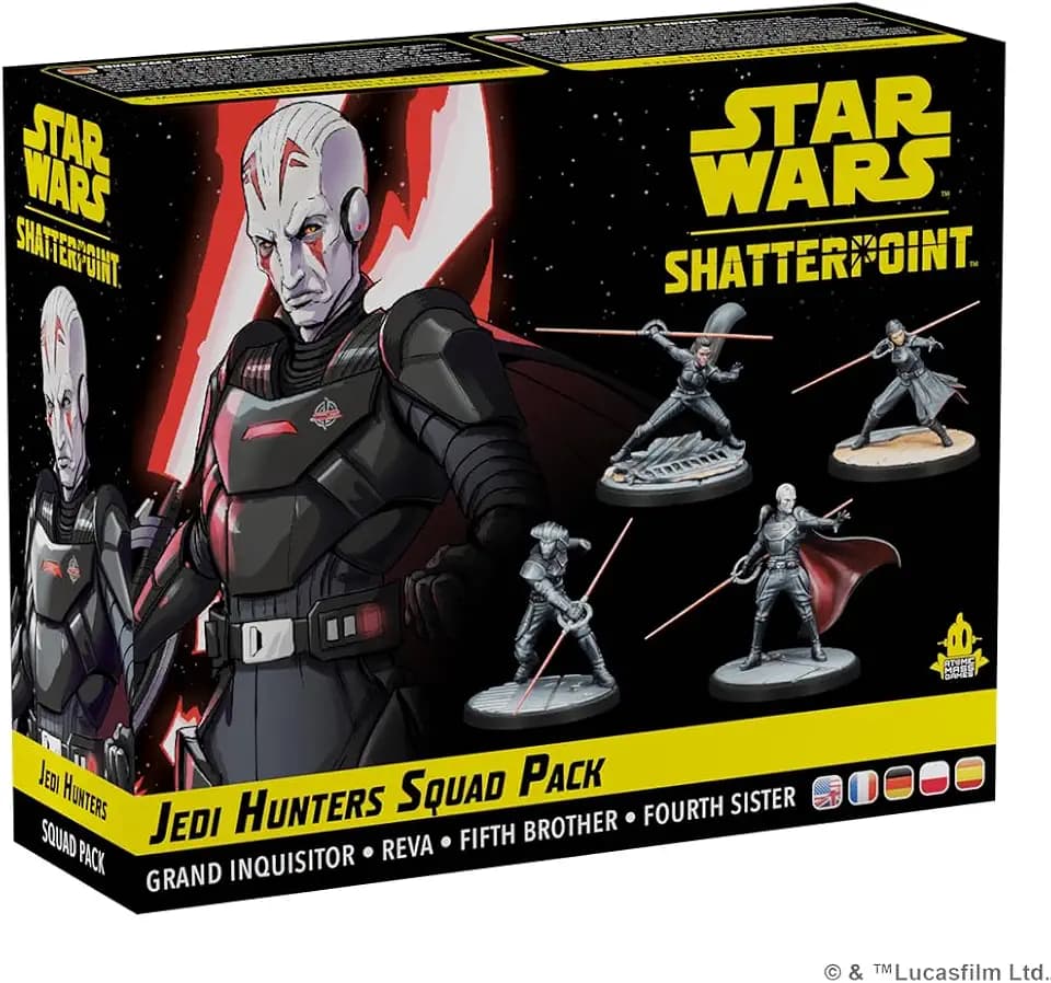 Asmodee, Star Wars: Shatterpoint – Jedi Hunters, Squad Pack, Tabletop