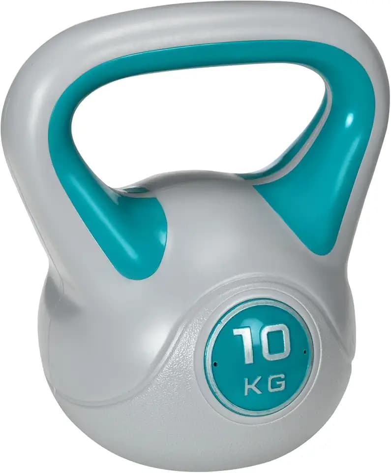 SPORTNOW Kettlebell 8/10/12/14 kg, Hantel mit ergonomischem Griff, Kugelhantel, Krafttraining, Workout, Fitness, Gym