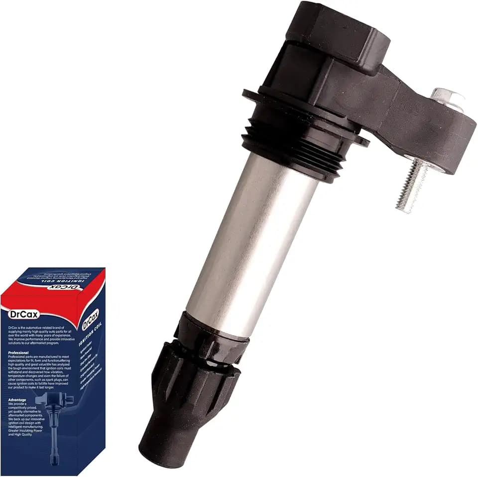 OEM Ignition Coil UF569 GN10494 C1555 Compatible with Cadillac ATS CTS SRX XTS Chevy GMC Camaro Equinox Impala Terrain Saturn Suzuki Saab - V6 3.0L 3.2L 3.6L Engines - 1 Pack