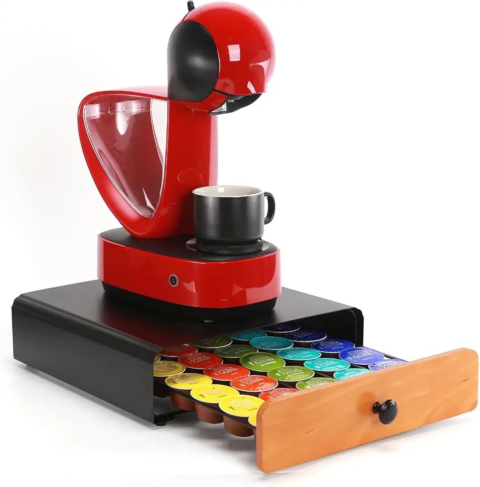 Kapselhalter für Dolce Gusto Kapseln,Metall Kapselschublade.