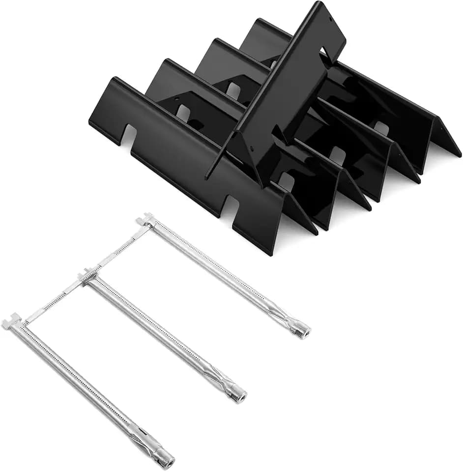 SHINESTAR Flavorizer Bars and Burners Set for Weber Spirit 300