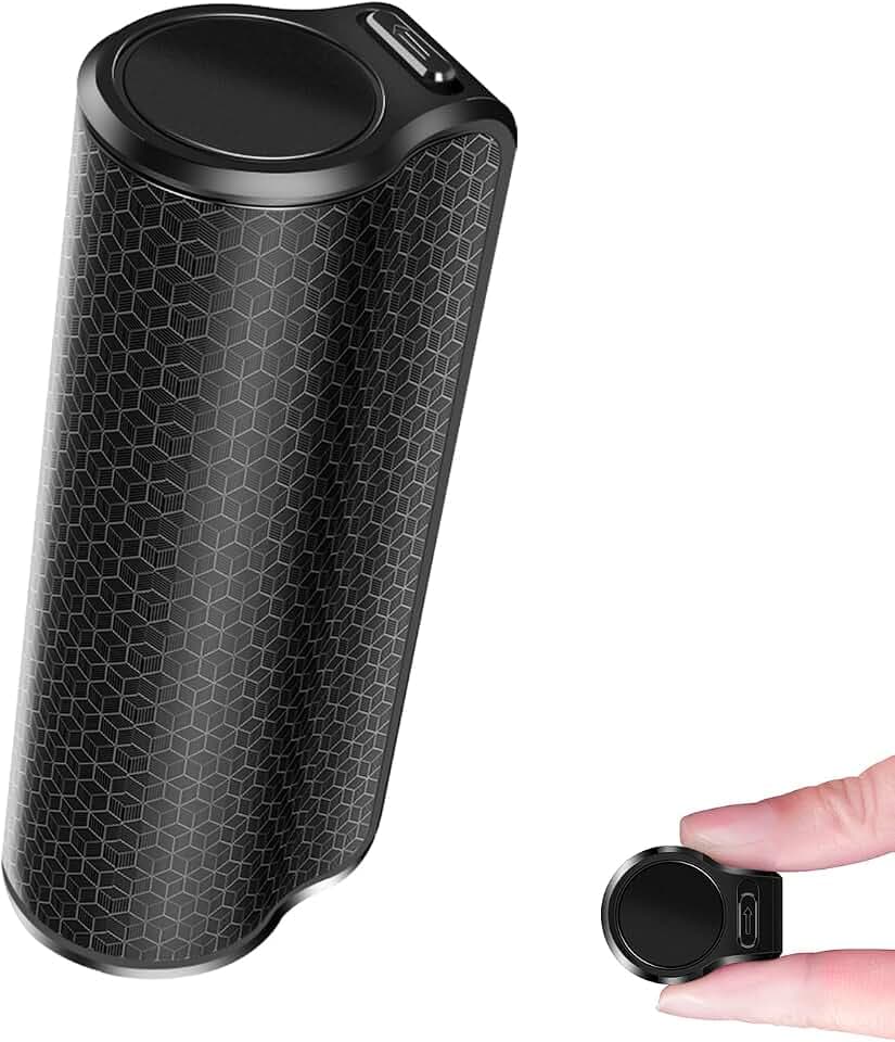 128GB Magnet Digitale Diktiergerät, Aufnahmegerät mit Spracherkennung, 2800 Stunden Akkulaufzeit, 20 Tag Kontinuierlich Aufnahme, Aufnahmegerät für Vortrag Vorlesung Interview Meeting (Q7-128GB)