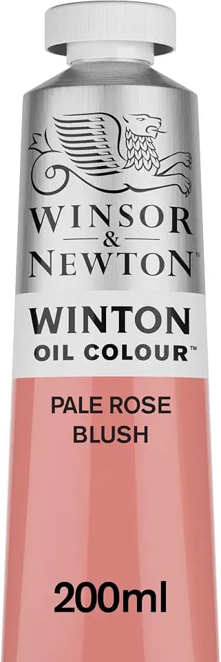 Winsor & Newton 1437257 Winton, feine hochwertige Ölfarbe - 200ml Tube mit gleichmäßiger Konsistenz, Lichtbeständig, hohe Deckkraft, Reich an Farbpigmenten - Fleischfarben, Hellrosa Rouge