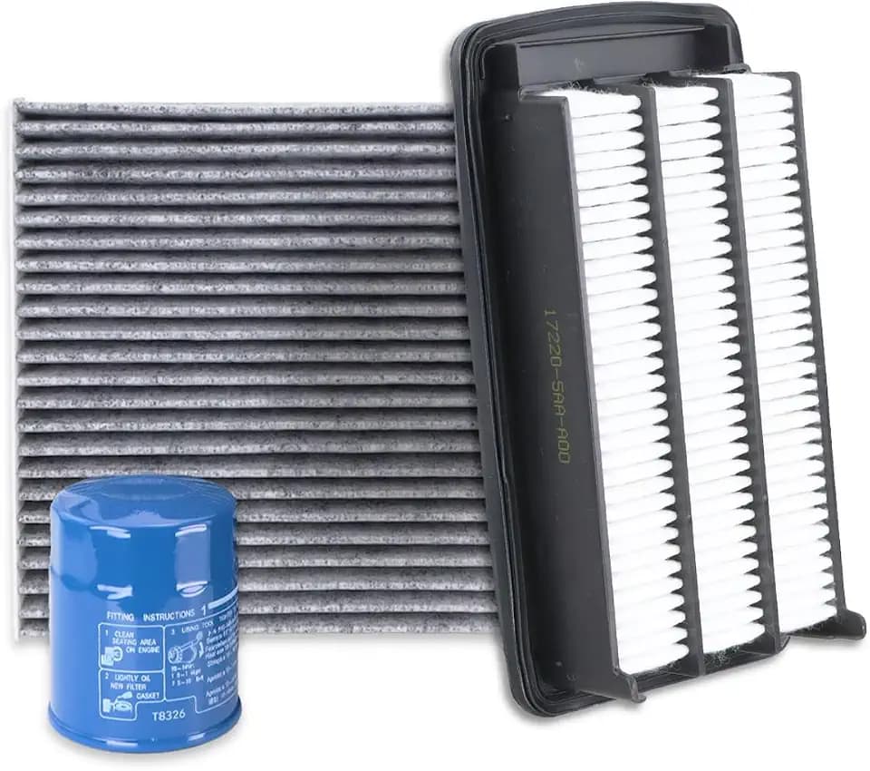Kefly Filter Kit for 2017-22 Honda CR-V 2016-21 Civic 1.5L (Not for Hybrid)
