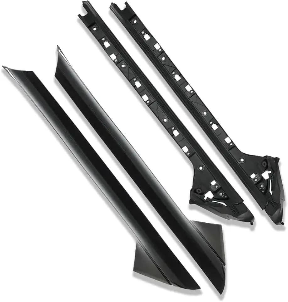A-Pillar Molding Trim Kit Outer and Inner Trim Set Compatible with 2011-2019 Ford Explorer, Left & Right, Replaces 926-451 926-450, BB5Z7803145AA BB5Z7803144AA BB5Z7803137AA BB5Z7803136AA