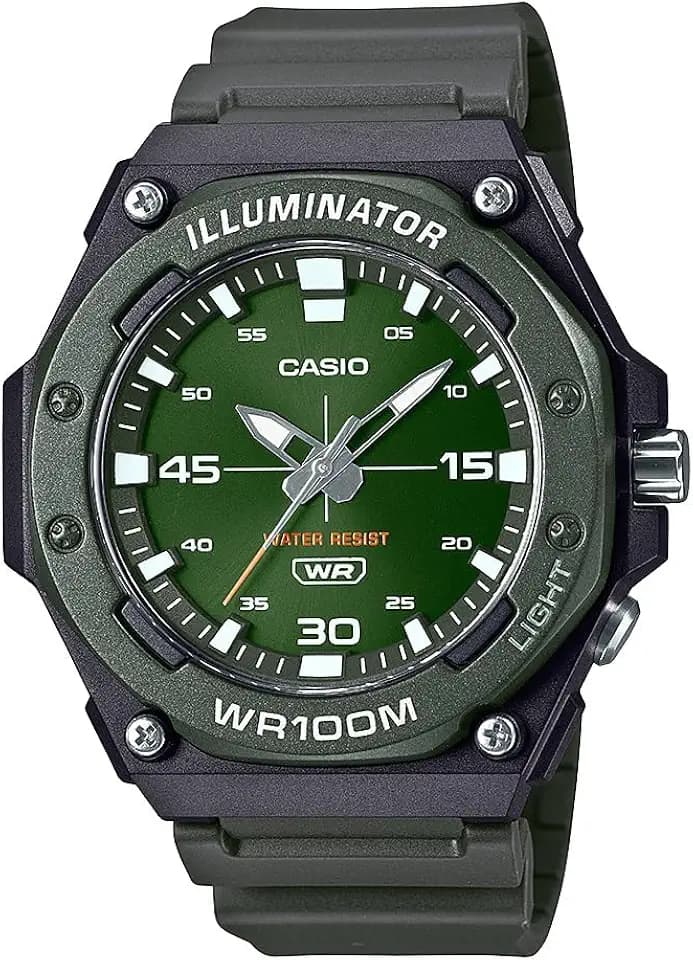 Casio MW-620H Series | Men's Digital Watch | (Blue/Black) | 100M WR | LED Illuminator