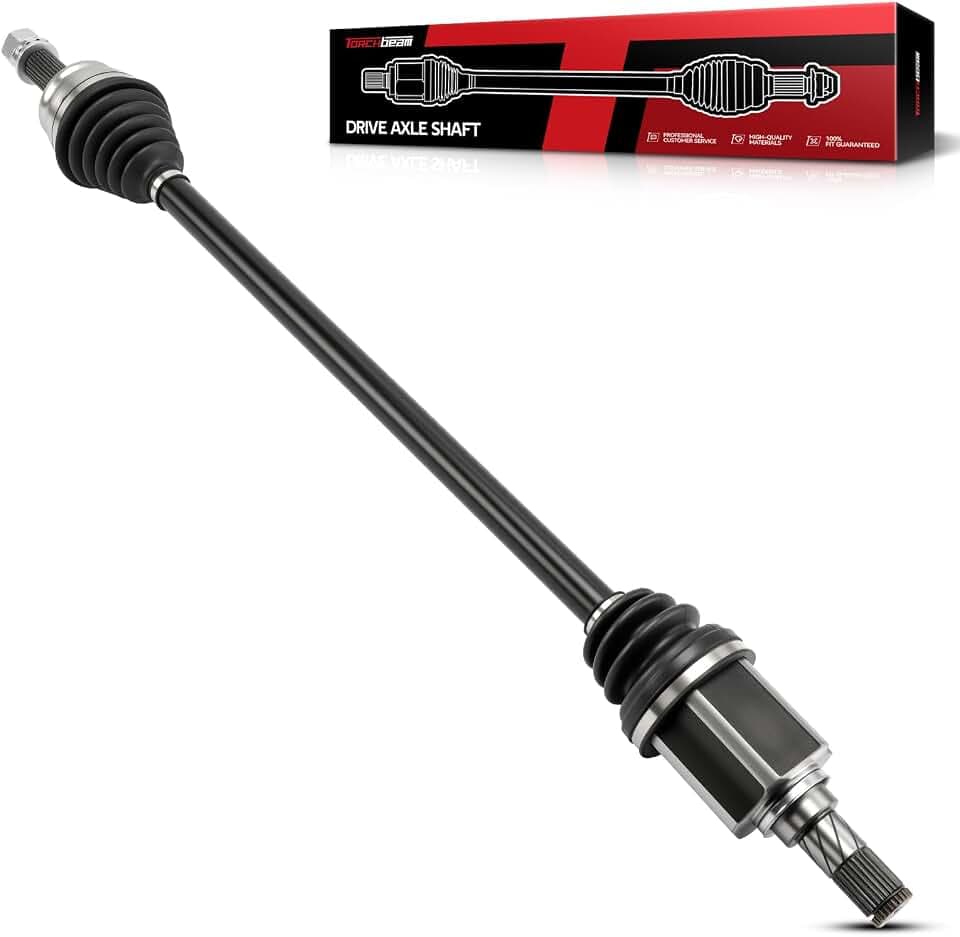 Torchbeam Front Right CV AXLE Compatible with 2007-2011 Caliber 2.0L, 2007-2017 Compass/Patriot 2.0L, 66-3512 Axle Shaft 1 PCS