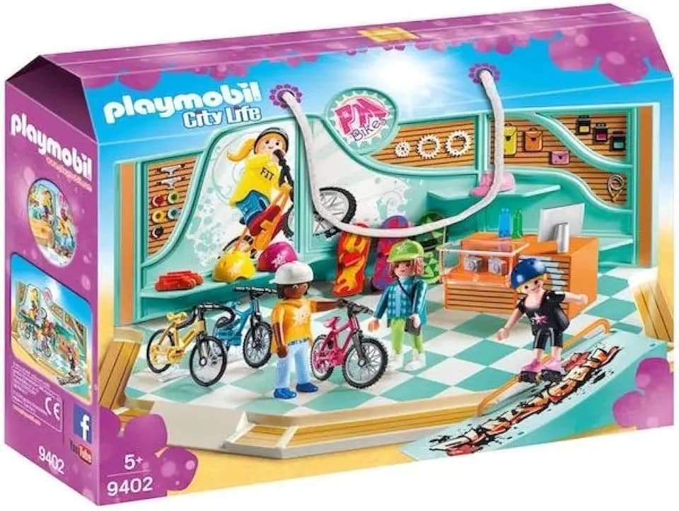 PLAYMOBIL 9402 Bike & Skate Shop