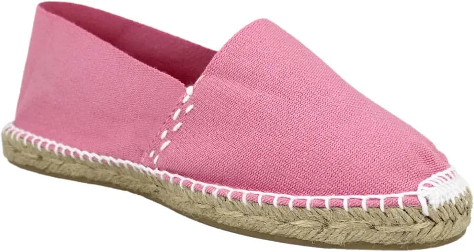 Desconocido Klassische Espadrilles aus Segeltuch mit Jutesohle