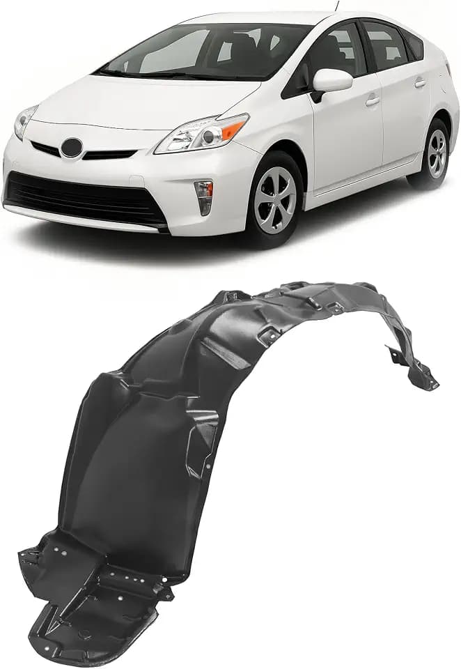 ALMULOO Fender Liner Compatible with 2010-2015 Prius