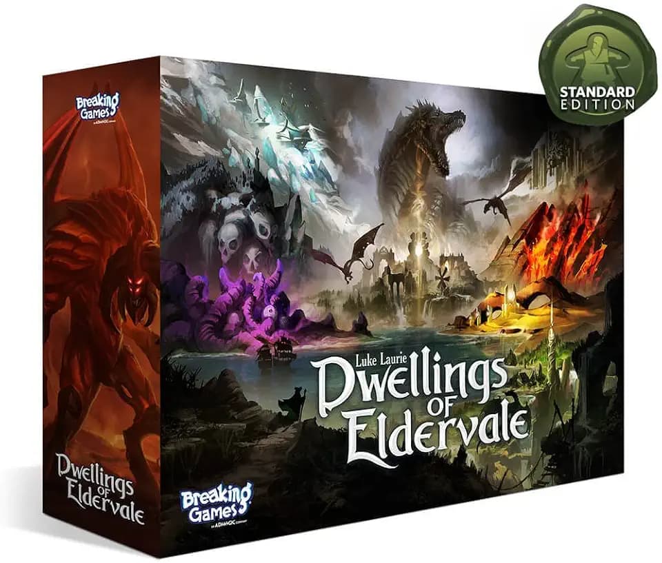 Breaking Games Dwellings of Eldervale Standard Edition Board Game